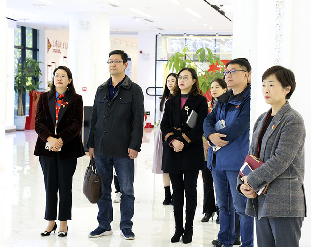 A equipe de pesquisa do Departamento Provincial de Ecologia e Meio Ambiente visitou a Yuanchen Technology